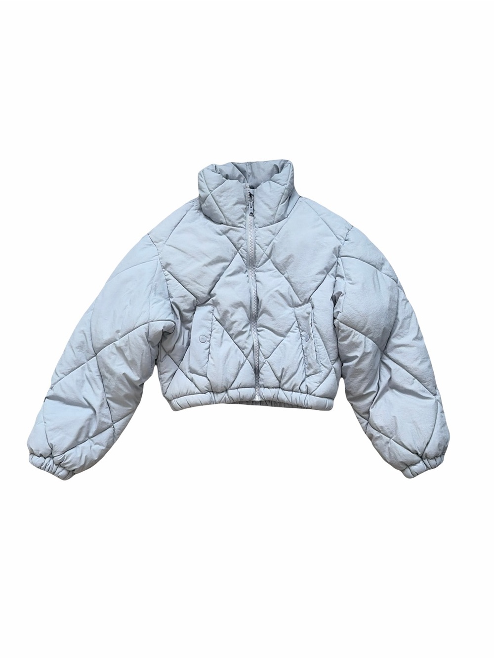 Garage Cropped Quilted Puffer Jacket